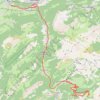 Trace GPS Le Grand-Bornand - Lac des Confins, itinéraire, parcours