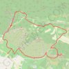 Trace GPS Fontvieille. Le Mont Paon-Les Lèques, itinéraire, parcours