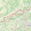 Trace GPS Buthiers Courchapon, itinéraire, parcours