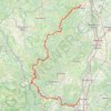 Trace GPS Grande Traversée de l'Ardèche à VTT, itinéraire, parcours