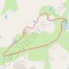 Trace GPS Pic de Cabaillère depuis le pla de las Peyres, itinéraire, parcours