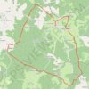 Trace GPS Boucle du Château - Biron, itinéraire, parcours