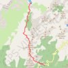 Trace GPS GR20 sud Bavella Asinau, itinéraire, parcours