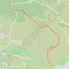 Trace GPS Aureille - La Coste Plantier, itinéraire, parcours