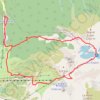 Trace GPS Croix de Chamrousse, itinéraire, parcours
