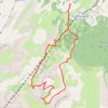 Trace GPS Tour de Corne par la traversée héroïque (Devoluy), itinéraire, parcours
