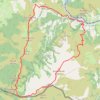 Trace GPS Mondarrain - Artzamendi, itinéraire, parcours