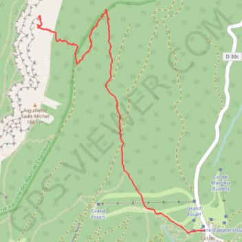 Trace GPS Tour Percée (Chartreuse), itinéraire, parcours
