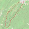 Trace GPS 2021-02-14 13:03:10, itinéraire, parcours