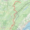 Trace GPS Grande Traversée du Jura (GTJ) - Randonnée de Mouthe (Doubs) à Lajoux (Jura), itinéraire, parcours