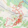 Trace GPS VTT a etaules, itinéraire, parcours