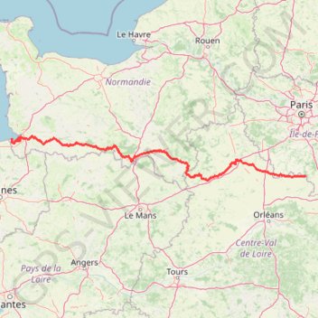 Trace GPS Paris > Massy, itinéraire, parcours