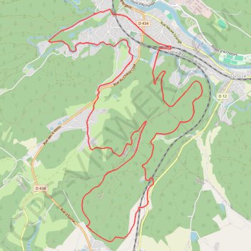 Trace GPS Chemins du Cœur des Vosges - La Pierre Torelle, itinéraire, parcours