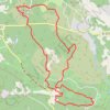 Trace GPS Lorgues-Domaine des Templiers, itinéraire, parcours