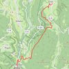 Trace GPS Giron - Saint Germain de Joux, itinéraire, parcours