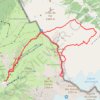 Trace GPS Grandes Autannes - Pointe de Bron - Vallon de la Chaux, itinéraire, parcours