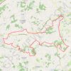 Trace GPS Saint Martin en Haut, itinéraire, parcours