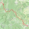 Trace GPS Chemin de la Sainte-Baume 9ème tronçon de Nyons à Buis-les-Baronnies, itinéraire, parcours