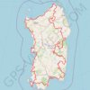 Trace GPS Sardaigne, itinéraire, parcours