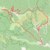Trace GPS Le mont Aigoual - Les quatre mille marches, itinéraire, parcours