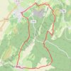 Trace GPS Monts de Gy - Tour des Bois de Plumont, itinéraire, parcours