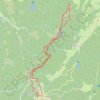 Trace GPS Raquettes vers la Tête du Violu - le Bonhomme, itinéraire, parcours