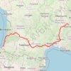 Trace GPS Grenoble (38000-38100), Isère, Auvergne-Rhône-Alpes, France - Biarritz (64200), Pyrénées-Atlantiques, Nouvelle-Aquitaine, France, itinéraire, parcours