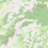Trace GPS Geyssans - Le Col de la Madeleine, itinéraire, parcours