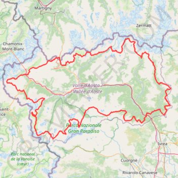 Trace GPS TORdesGlaciers-V3.0-2021, itinéraire, parcours