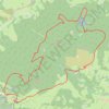 Trace GPS Lac Blanc - Têtes-des-Faux, itinéraire, parcours