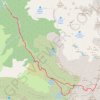 Trace GPS Le Mont Valier du Pla de la Lau, itinéraire, parcours