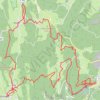 Trace GPS Rando dans le Bugey, itinéraire, parcours