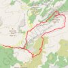 Trace GPS Le Pic de Bertagne depuis Gémenos, itinéraire, parcours