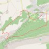 Trace GPS Plan d Aups Col de Bertagne, itinéraire, parcours