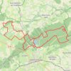 Trace GPS La Ronde du Saut du Cerf, itinéraire, parcours