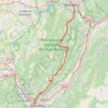 Trace GPS Grenoble Chambéry, itinéraire, parcours