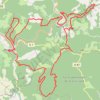 Trace GPS Les Gorges de l'Aveyron entre Penne, Bruniquel et Grésigne, itinéraire, parcours