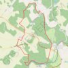 Trace GPS track, itinéraire, parcours