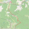 Trace GPS Grande Traversée des PréAlpes : Saillans - La Chaudière, itinéraire, parcours