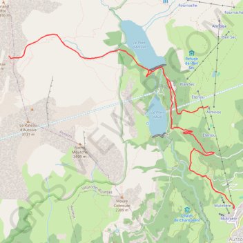Trace GPS Col de la Masse, itinéraire, parcours