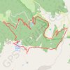 Trace GPS Col d'Auédole - Lac de Betmale, itinéraire, parcours