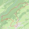 Trace GPS Les gorges de la Bienne, séjour à Lamoura, itinéraire, parcours