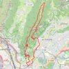 Trace GPS Mont Rachais, itinéraire, parcours