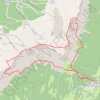 Trace GPS Vercors - Grande Moucherolle et 2 Soeurs, itinéraire, parcours