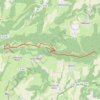 Trace GPS GRP tour du pays de Montbéliard 5, itinéraire, parcours