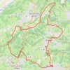 Trace GPS Orlienas et ses Communes voisines, itinéraire, parcours