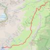 Trace GPS Par le Col des Montets, itinéraire, parcours