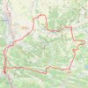 Trace GPS Basse Ariège, itinéraire, parcours