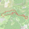 Trace GPS Tour du Pic Saint-Loup depuis Saint-Mathieu-de-Tréviers, itinéraire, parcours