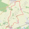 Trace GPS De GR11 à GRP Thibault de Champagne, itinéraire, parcours